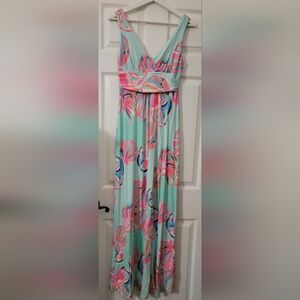 Floral Print Maxi Skirt - Multicolor